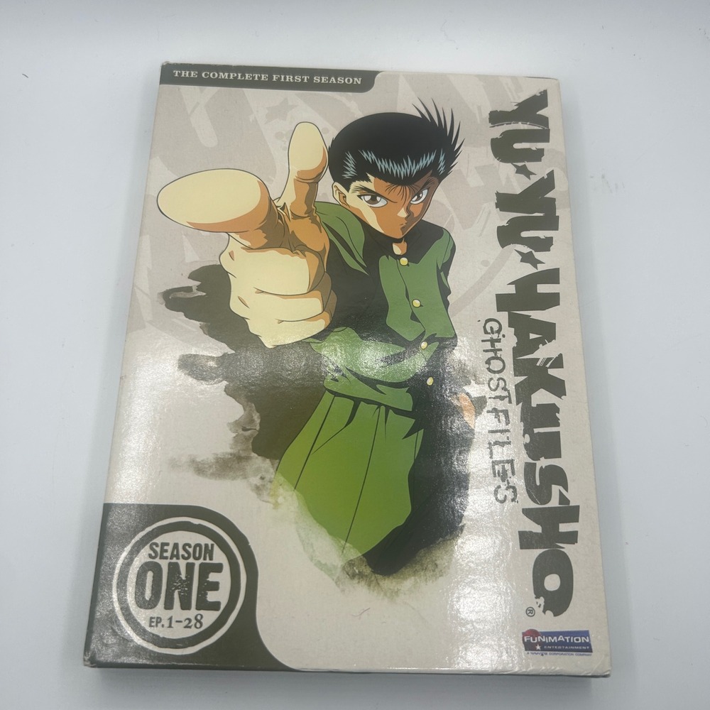 YuYu Hakusho Ghost Files Complete First Season DVD Box Set Uncut Episodes 1-28